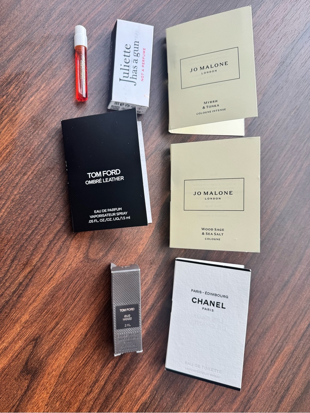 Luxury Fragrance Sample Bundle | Tom Ford, Chanel, Jo Malone, JHAG
